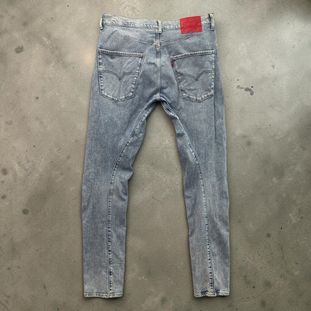 Levi's Premium Engineered Jeans LEJ 512 Slim Taper Light Blue Wash 33 x 34